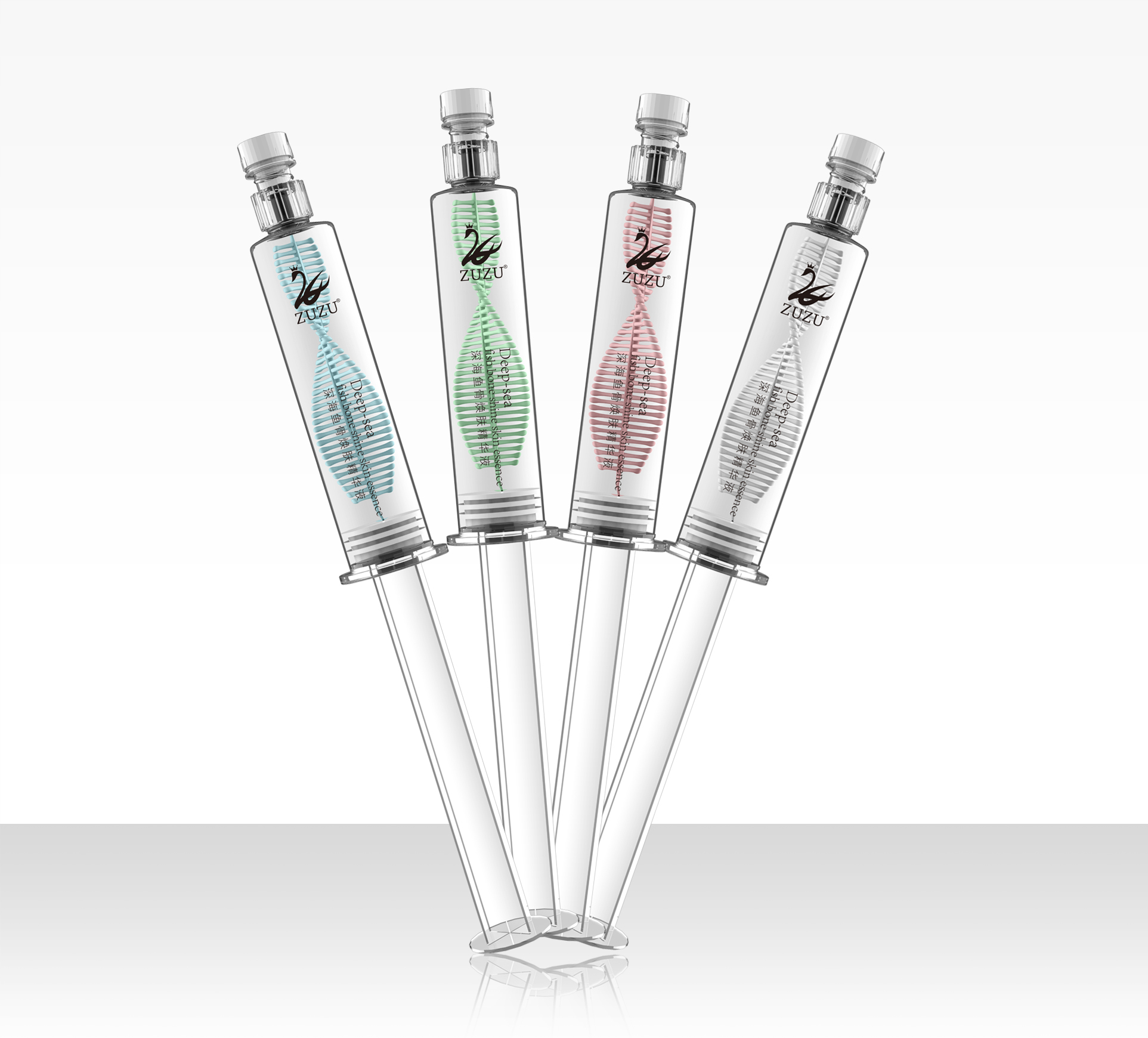 深海鱼骨焕肤精华液帮助肌肤唤醒，蕴含深海精华注入肌底，深层激活，给予肌肤蜕变动力，焕然一新。