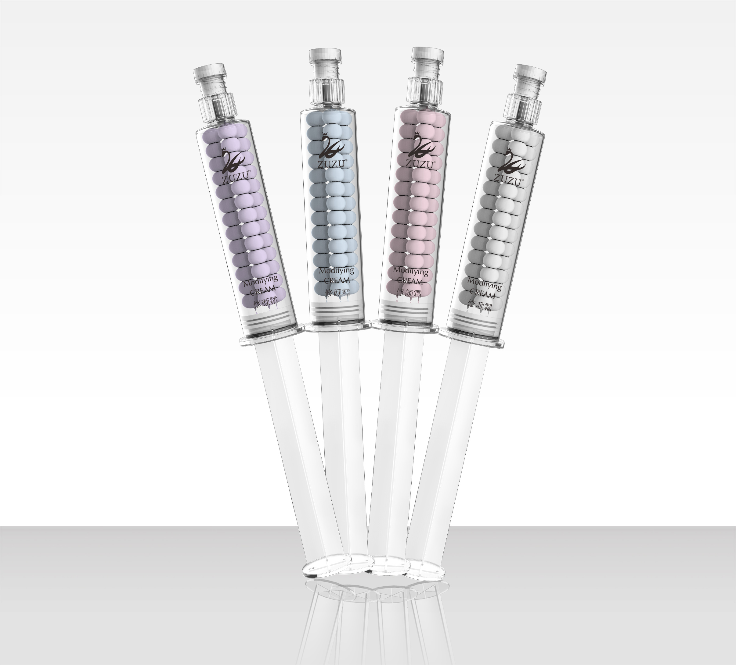 修颜霜帮助肌肤修饰粉底，一次修饰美丽一天，完美呈现肌肤完美状态。